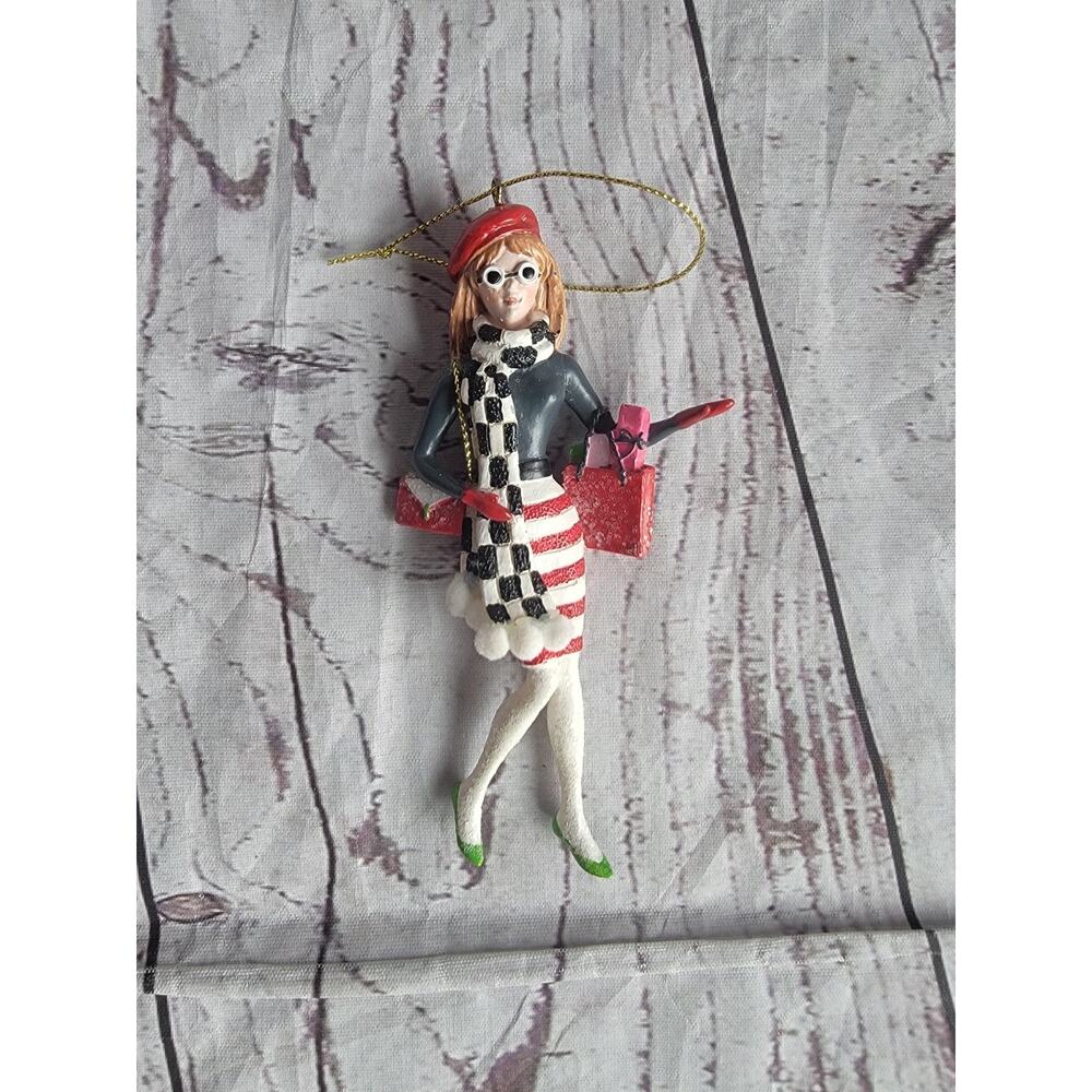 Shopping Lady Christmas Ornament Dillards? Read